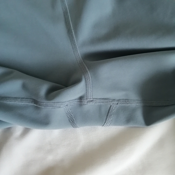NWT Lululemon Plus Size Wunder Under High Rise 28" Leggings in Chambray Blue 14 - Picture 9 of 16